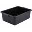 Winco® 7" Dish Box, Standard Weight, Black Thumbnail 1