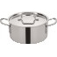 Winco® Tri-Gen™ Tri-Ply Stainless Steel Stock Pot, 4 1/2 qt. Thumbnail 1