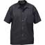Winco® Chef Shirt, Black, Medium Thumbnail 1
