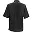 Winco® Tapered Fit Ventilated Shirts, Black XL Thumbnail 2