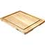 Winco® Wooden Carving Board with Channel Thumbnail 1