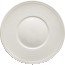 Winco® 9" Zendo Porcelain Round Plate, Bright White, 24/CS Thumbnail 1