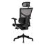 X-Chair X1 Elemax Cooling Heating and Massage Task Chair with Headrest, Black Thumbnail 6