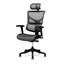 X-Chair X1 Elemax Cooling Heating and Massage Task Chair with Headrest, Grey Thumbnail 8