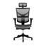 X-Chair X1 Elemax Cooling Heating and Massage Task Chair with Headrest, Grey Thumbnail 1