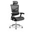 X-Chair X2 Elemax Cooling Heating and Massage Management Chair with Headrest, Grey Thumbnail 2