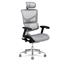 X-Chair X2 Elemax Cooling Heating and Massage Management Chair with Headrest, White Thumbnail 2