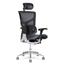 X-Chair X3 Elemax Cooling Heating and Massage Management Chair with Headrest, Grey Thumbnail 4