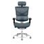 X-Chair X3 Elemax Cooling Heating and Massage Management Chair with Headrest, Grey Thumbnail 1