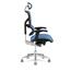 X-Chair X3 Elemax Cooling Heating and Massage Management Chair with Headrest, Blue Thumbnail 3