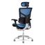 X-Chair X3 Elemax Cooling Heating and Massage Management Chair with Headrest, Blue Thumbnail 6