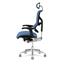 X-Chair X3 Elemax Cooling Heating and Massage Management Chair with Headrest, Blue Thumbnail 7
