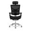 X-Chair X3 Elemax Cooling Heating and Massage Management Chair with Headrest, M-Foam, Black Thumbnail 1