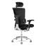 X-Chair X3 Elemax Cooling Heating and Massage Management Chair with Headrest, M-Foam Wide Seat, Black Thumbnail 4