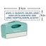 Xstamper® ECO-GREEN Custom Message Stamp, N42, Pre-Inked/Re-Inkable, 2 3/8" x 5/8" Thumbnail 1