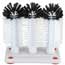 Winco® Glass Brush Set, Plastic Base, 3 Brushes Thumbnail 1