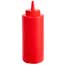 Winco® 12oz Squeeze Bottles, Red, 6pcs/pk Thumbnail 1
