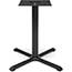 OFM™ X-Style Small Base for Model XT Standard Height Multi-Purpose 36" Tables, Black Thumbnail 1