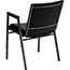 Flash Furniture HERCULES Series Heavy Duty Stack Chair with Arms, Vinyl, Black Thumbnail 5
