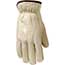 Weldas® Gloves, Grain Cowhide, Leather Driver, Straight Thumb, Medium, 12/PK Thumbnail 1