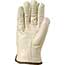 Weldas Gloves, Grain Cowhide, Leather Driver, Straight Thumb, Medium, 12/PK Thumbnail 2
