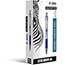 Zebra® F-301 Ballpoint Retractable Pen, Blue Ink, Fine Thumbnail 1