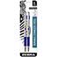 Zebra® F-301 Retractable Ballpoint Pen, Blue In, Fine, 2/Pack Thumbnail 1