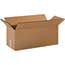 W.B. Mason Co. Long Corrugated boxes, 20" x 8" x 8", Kraft, 25/BD Thumbnail 1