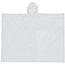 MCR™ Safety Disposable Schooner Ponchos, Clear, .10mm PVC Plastic, Attached Hood, Tote Pouch Thumbnail 1