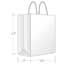 Duro Bag WHITE SHOPPING BAG, 13 X 7 X 17,  65 LB, MART 250/CT Thumbnail 1