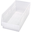 Quantum® Storage Systems Store-More Bins, 17-7/8" x 8-3/8" x 6", Clear, 10/CT Thumbnail 1