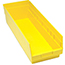Quantum Storage Systems Store-More Bins, 23-5/8" x 8-3/8" x 6", Yellow, 6/CT Thumbnail 1