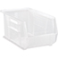 Quantum® Storage Systems Ultra Stack & Hang Bins, 14-3/4" x 8-1/4" x 7", Clear, 12/CT Thumbnail 1